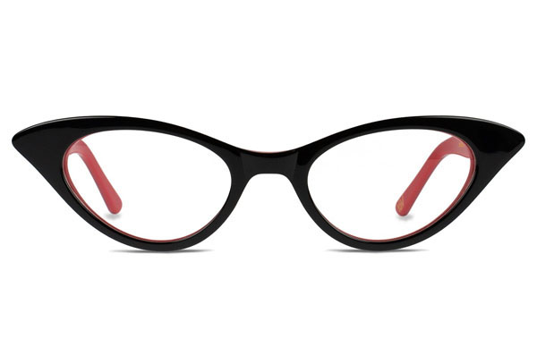 Monture de lunettes oeil de chat